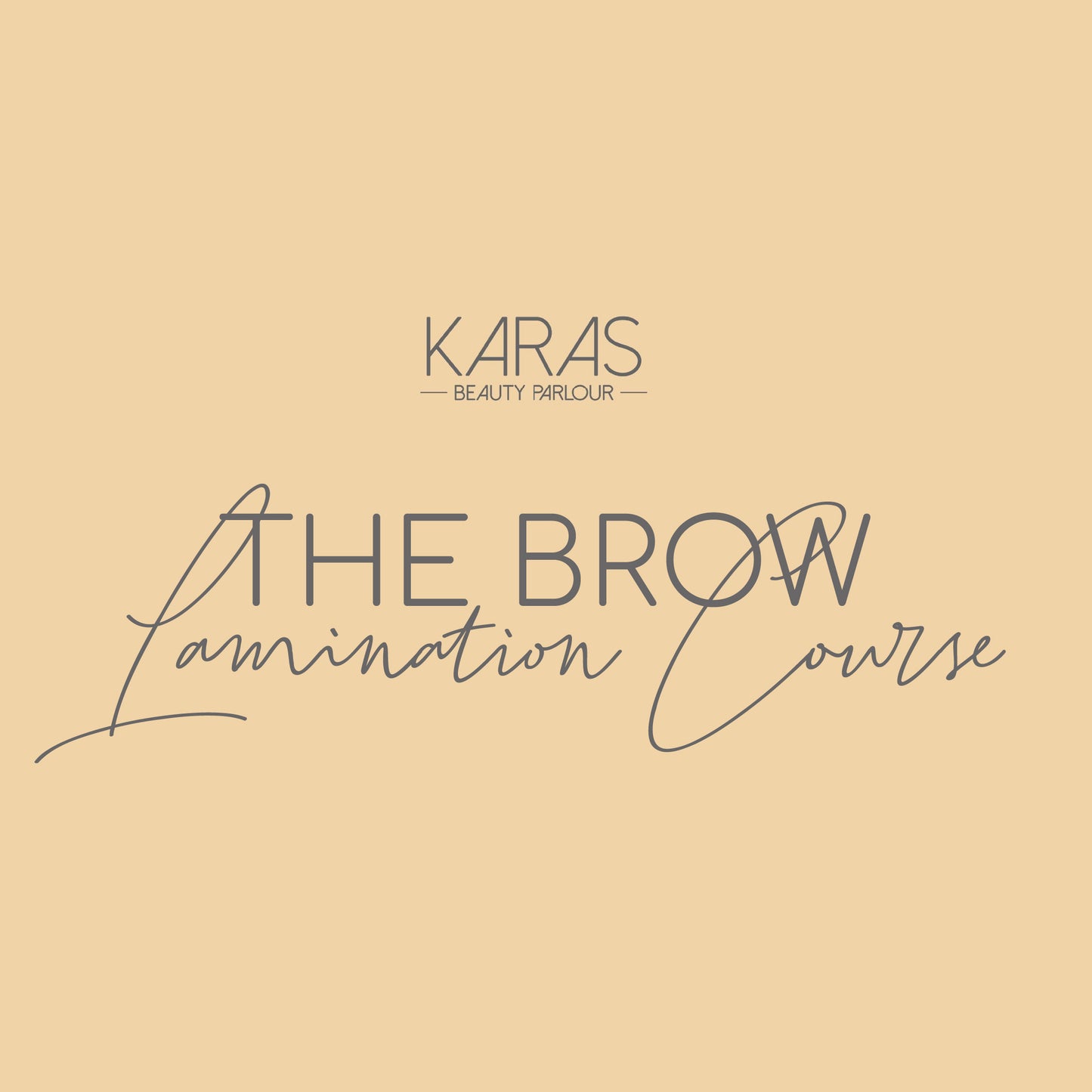 The Brow Lamination Course